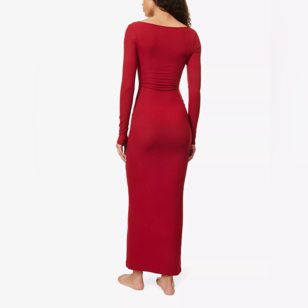 ‼️SOLD‼️ SKIMS Soft Lounge Long Sleeve Dress | Size S - Picture 3 of 9